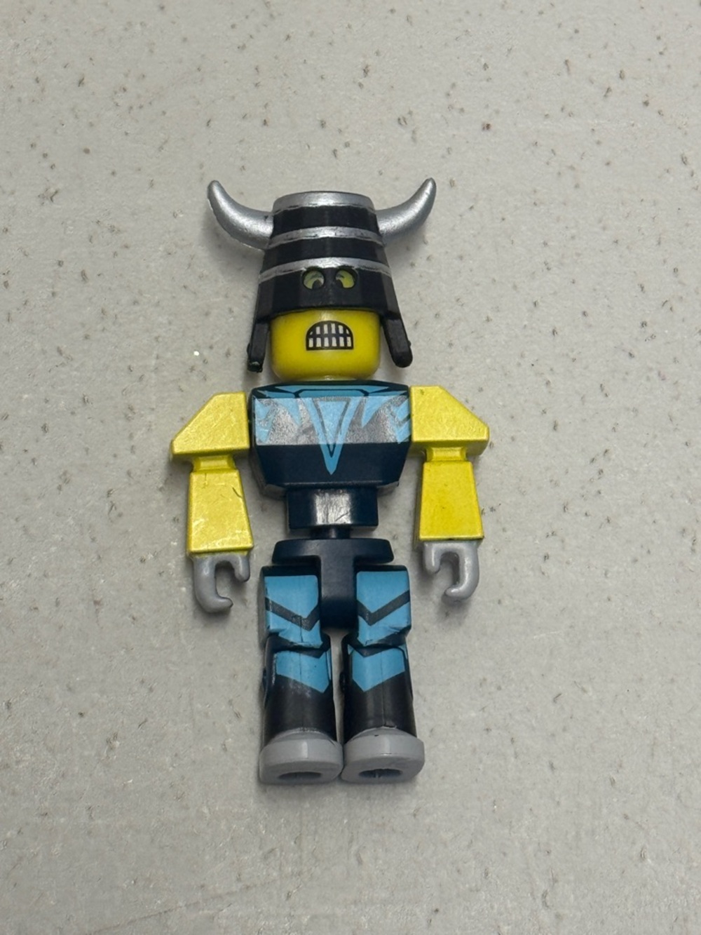 Roblox 3” figurine with removable hat. EUC